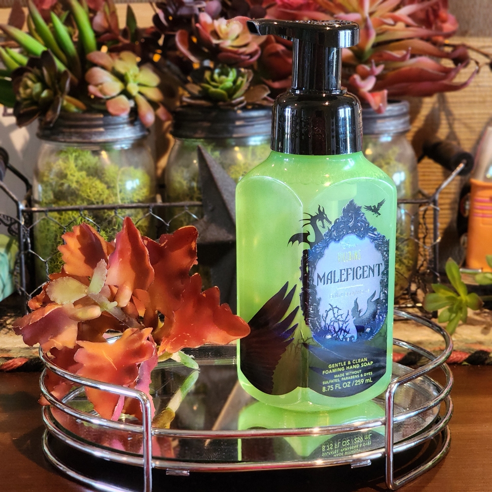 ❌️❌️SOLDOUT❌️❌Disney Villains Maleficent Foaming Hand Soap Bath & Body Works - Picture 6 of 13